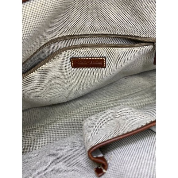 DOONEY & BOURKE Tan Brown Medium Size Doctor Bag - Picture 10 of 13